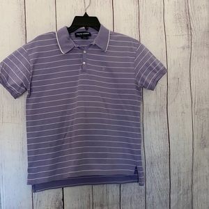 Ralph Lauren Polo Golf purple/white striped small